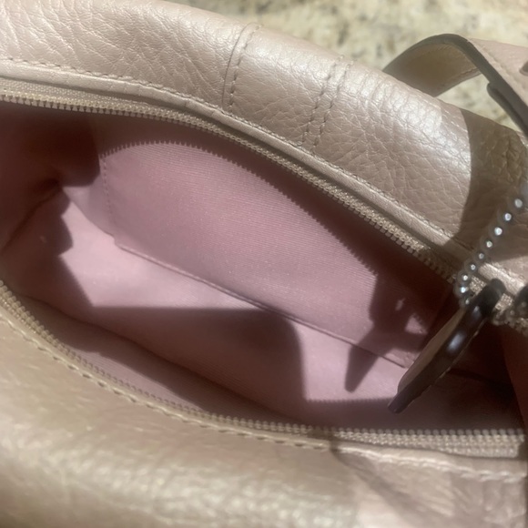 Coach Pearl Grained Leather Pochette Leatherware Est. 1941 pouch bag - Picture 10 of 12